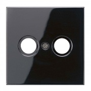 Накладка телевизионной розетки TV-SAT(FM) Jung LS Черный
