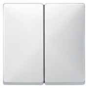 Клавиша 2-ая для выключателей и кнопок System Design Merten полярно-белый