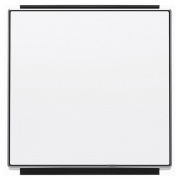 Клавиша для 1-клавишных выключателей/переключателей/кнопок ABB Sky, альпийский белый (8501 BL)