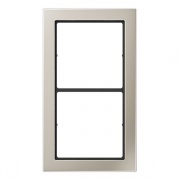 Рамка 2-ая Jung FD-design Нержавеющая сталь