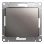 Кнопка 10AX механизм SE Glossa, платина