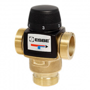 Клапан термостатический смесительный ESBE VTA572 - 1"1/4 (НР/НР, PN10, регулировка 45-65°C, KVS 4.8)
