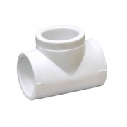 Тройник Fusitek - 32 (для полипропиленовых труб под пайку, цвет белый)