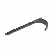 Дюбель крюковой одинарный STOUT - длина 80 мм. (для напольной фиксации труб D32 мм)