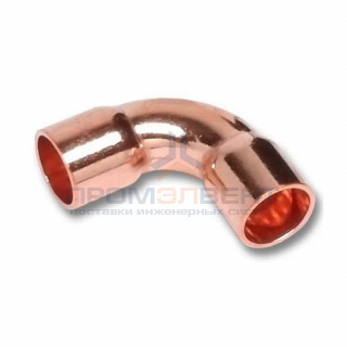 Отвод 90° SANHA 5002A - 28 (ВП/ВП, для медных труб под пайку)