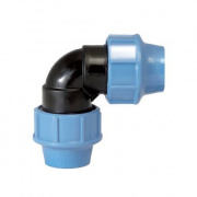 Отвод 90° UNIDELTA 1006 - 25 (винтовой, для труб ПНД)