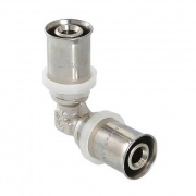 Отвод 90° VALTEC VTm.251 - 16 (прессовой, для металлопластиковых труб)