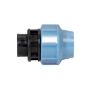 Переход на внутреннюю резьбу UNIDELTA 1004 - 20 x 3/4" (винтовой, для труб ПНД, резьба пластиковая)