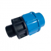 Переход на наружную резьбу ДЖИЛЕКС - 40 x 1"1/4 (винтовой, для труб ПНД)