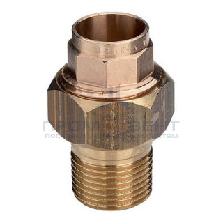 Переход на наружную резьбу разъемный Viega R4 94331G - 18 x 1/2" (для медных труб под пайку)