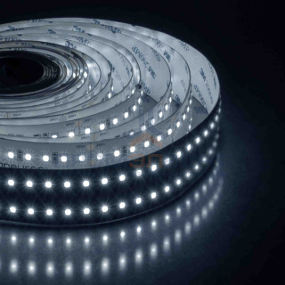 00-307 Светодиодная лента, 24В, 42Вт/м, smd2835, 240д/м, IP20, 4200Лм/м, подложка 30мм, 5м, холодный белый