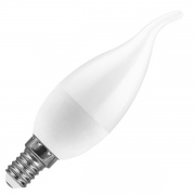 Лампа светодиодная свеча на ветру Feron LB-97 7W 4000K 230V E14 белый свет