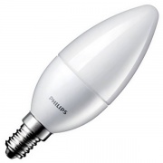 Лампа светодиодная свеча Philips ESS LEDCandle B38 6.5W (75W) 2700K 220V E14 FR 650lm