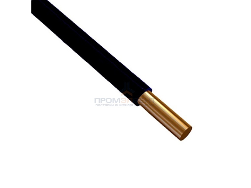 Провод установочный ПВ-1 (ПуВ) 10,0 черный ГОСТ 31947