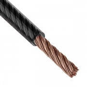 Кабель акустический силовой 1х10,0 Rexant Power Cable черный