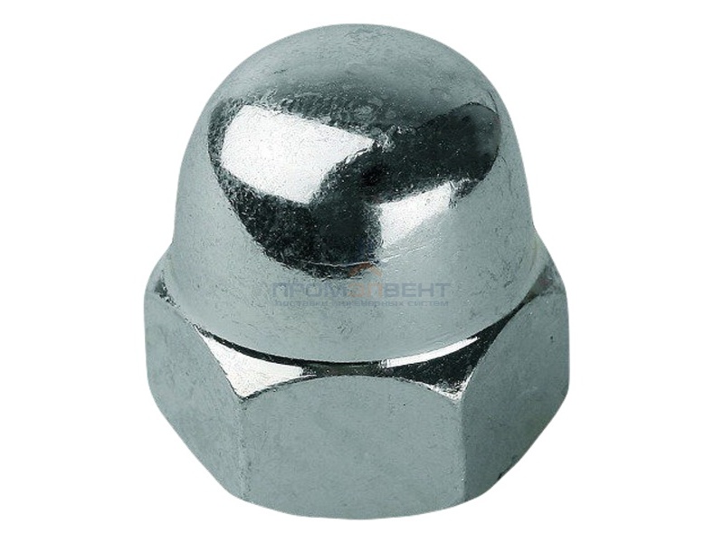 Гайка колпачковая М6 оцинкованная DIN1587