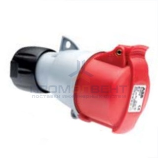 Розетка кабельная ABB 316-C6 IP44 16A 3P+E