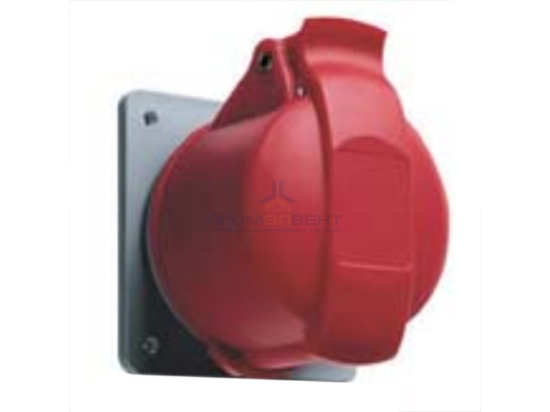 Розетка встраиваемая прямая ABB 316 RU6 IP44 16A 3P+E