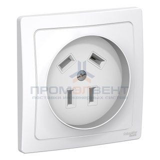 Розетка силовая Schneider Electric 3Р+N, 32А, 400В, белая