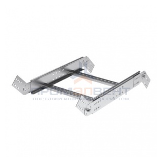 Угол вертикальный шарнирный 100х500 универсальный, цинк-ламельный