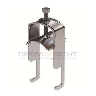 Держатель кабельный для крепления к лотку/профилю,  д. 68-74