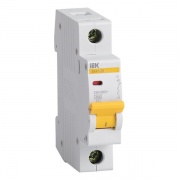 Автоматический выключатель ВА47-29 1Р 63А 4,5кА характеристика В ИЭК (автомат)