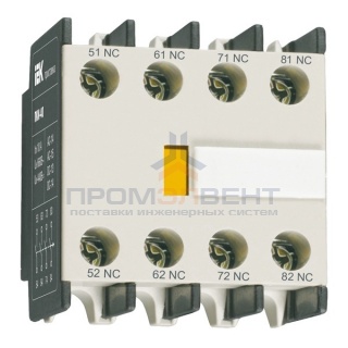 Приставка ПКИ-40 дополнительные контакты 4Н.О  ИЭК