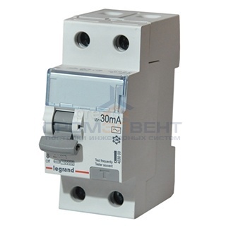 УЗО Legrand TX3 ВДТ 2П 63A 30MA тип AC