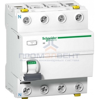 УЗО Acti 9 iID K 4П 25A 300mA AC Schneider Electric