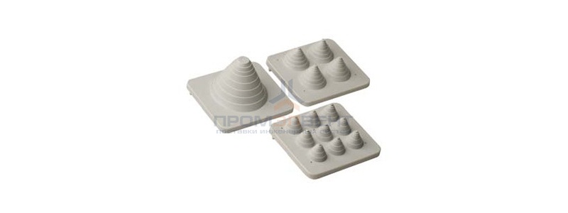 Кабельный ввод (мембранный), 9х13мм (кол-во отверстий9, макс. диаметр13мм), 1 комплект (20 шт.)