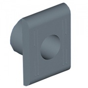 Комплект замка для секционных дверей, двойная бородка 3мм