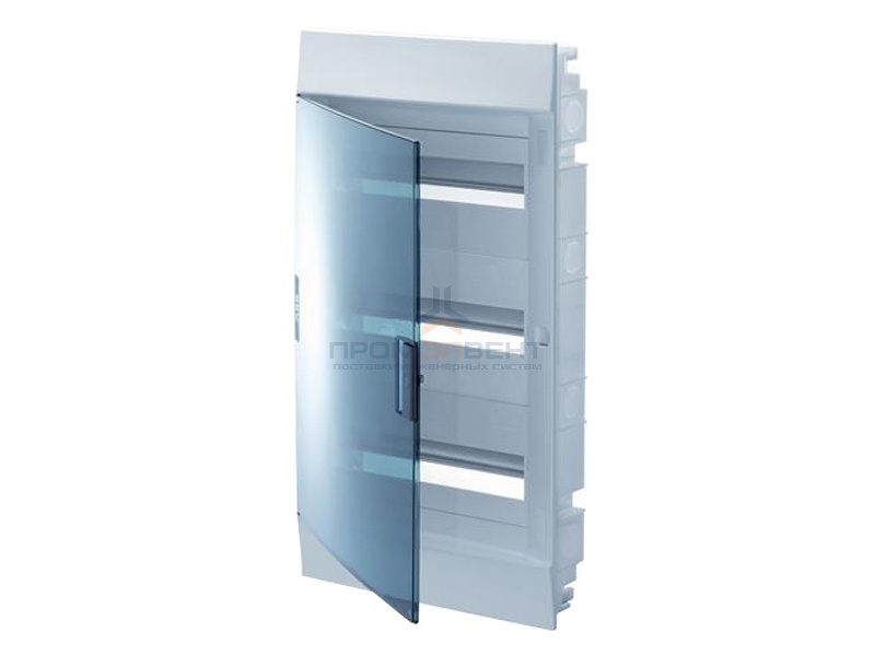 Бокс в нишу ABB Mistral41 36М (3x12) зеленая дверь без клеммного блока