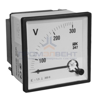 Вольтметр Э47 300В кл. точн. 1,5 72х72мм